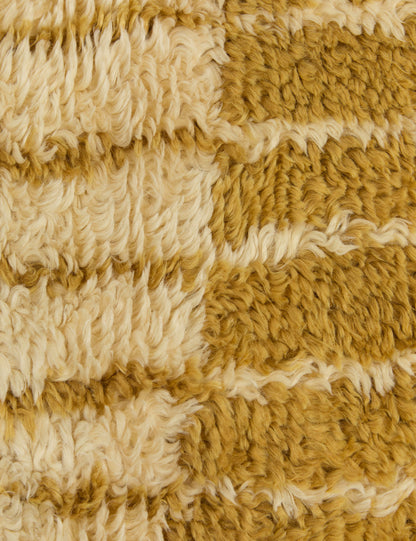 Bhari Hand-Knotted Wool Shag Rug
