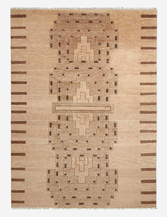 Saffron Hand-Knotted Wool Rug