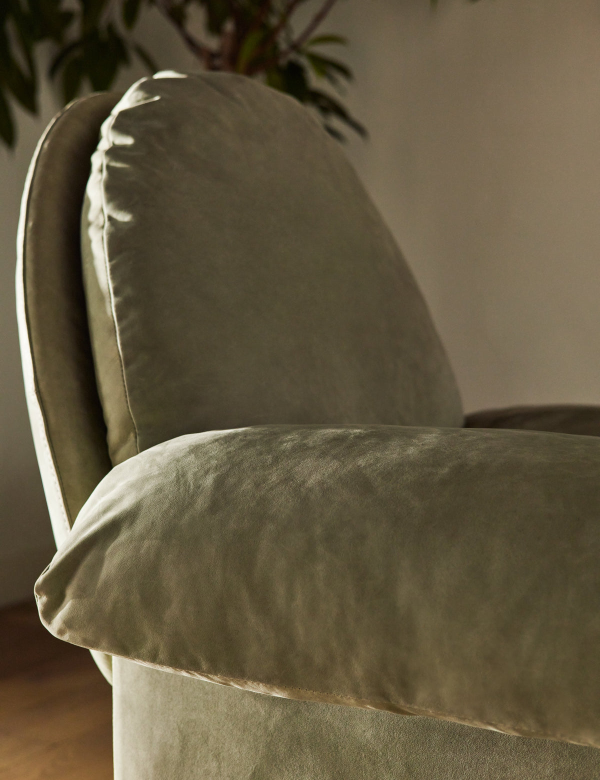 Nolina Leather Accent Chair by Carly Cushnie
