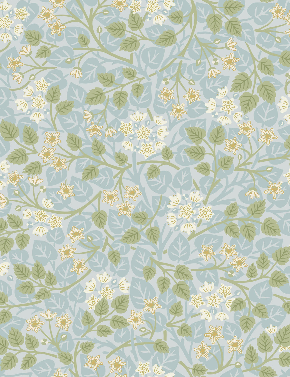 Silver Lime Wallpaper by Sanderson