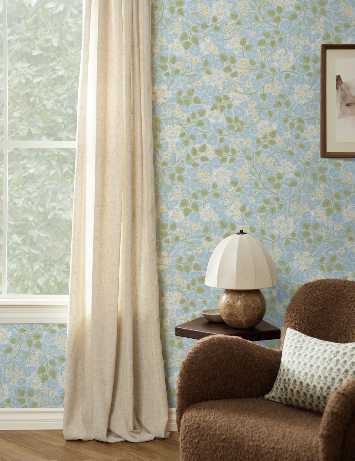 Silver Lime Wallpaper by Sanderson
