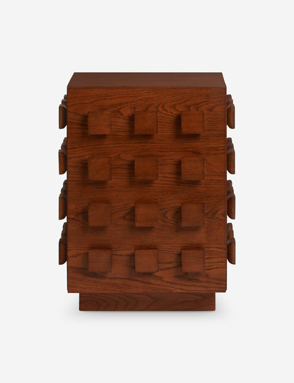 Open Box: Soren Nightstand, Pecan by Sarah Sherman Samuel