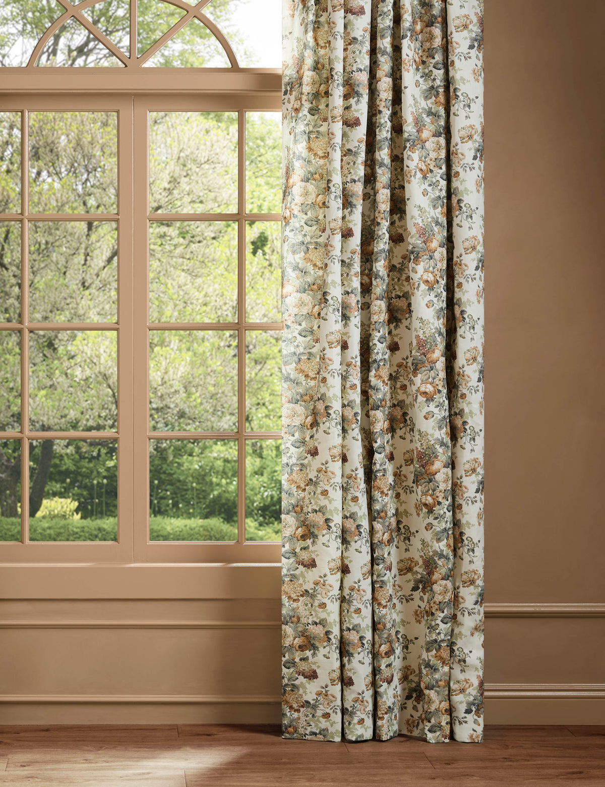 Soter Linen Curtain Panel by Heidi Caillier