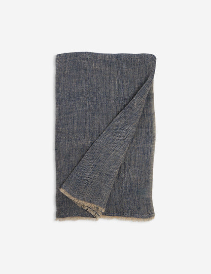 River Oversized Linen Throw by Pom Pom at Home