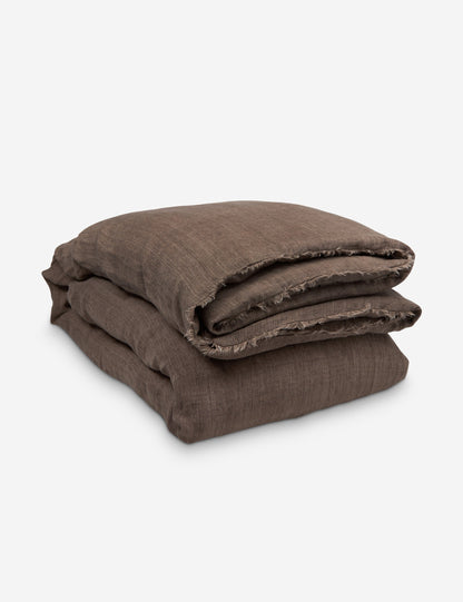 Hunter Linen Duvet Cover by Pom Pom at Home