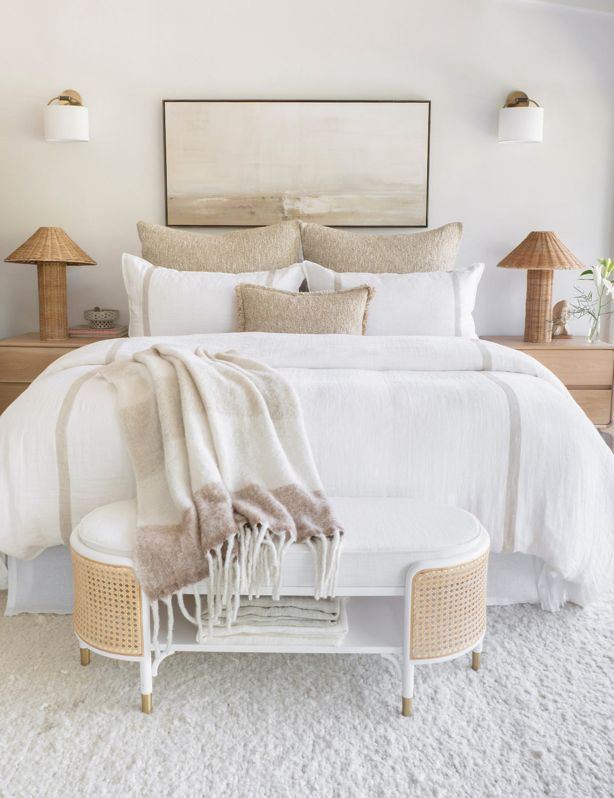 Rory Linen Duvet Cover by Pom Pom at Home
