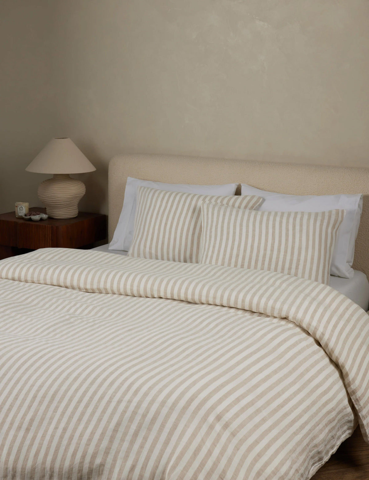 Thayer Striped European Flax Linen® Sham