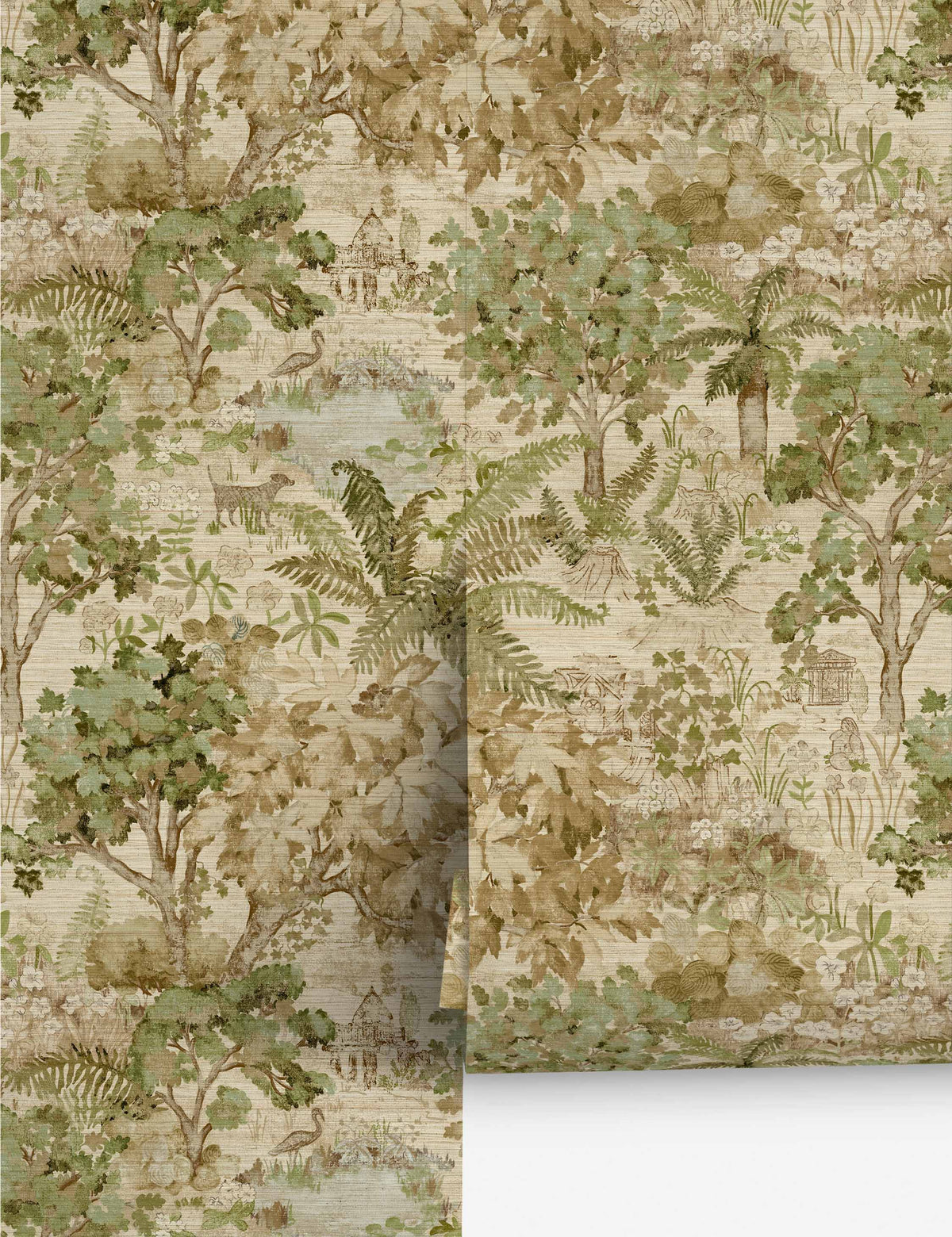 The Stumpery Wallpaper by Sanderson