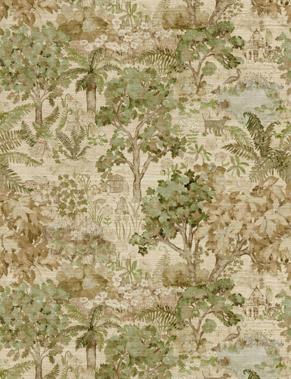 The Stumpery Wallpaper by Sanderson