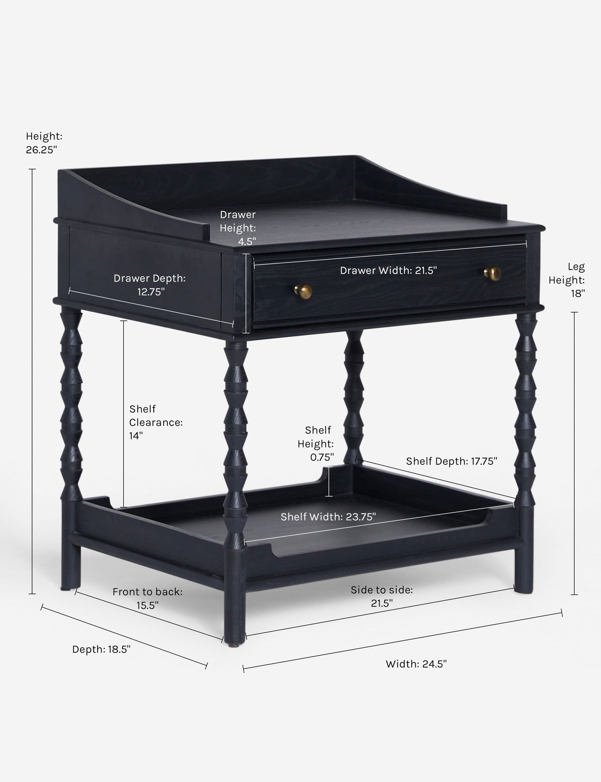 Topia Nightstand by Ginny Macdonald