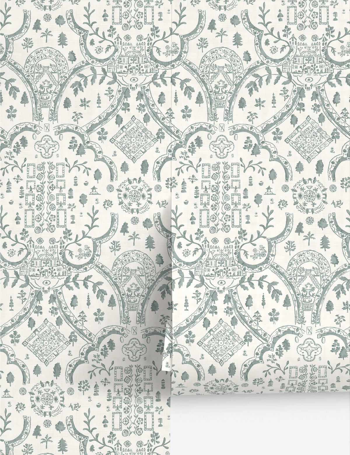 Topiary View Wallpaper by Sanderson