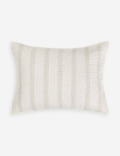 Tiah Linen-Blend Sham
