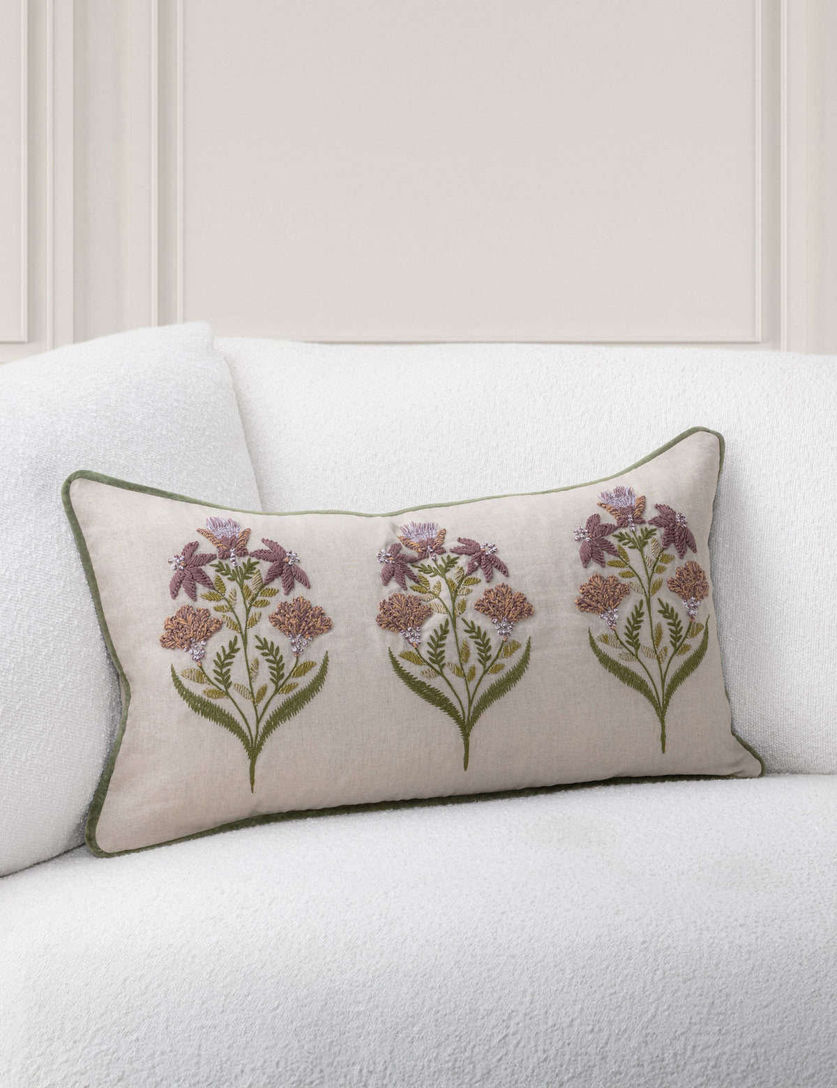 Lorraine Embroidered Pillow