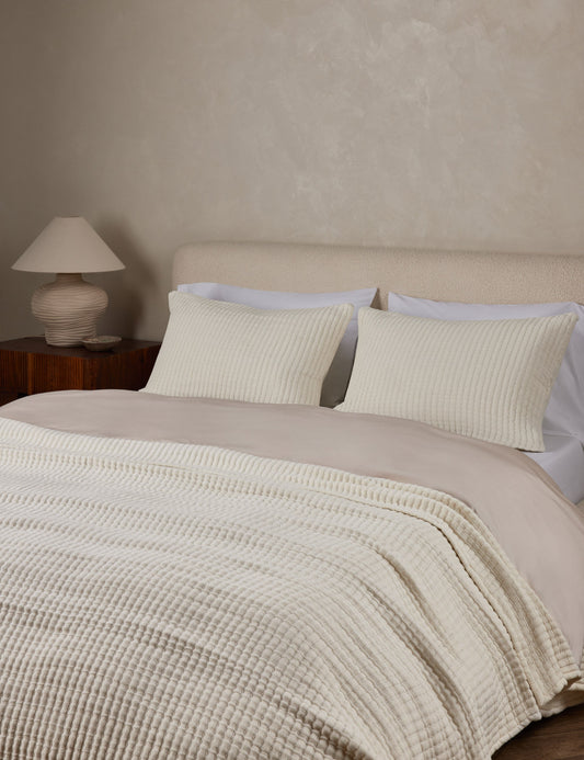 Vancouver Cotton Coverlet by Pom Pom at Home
