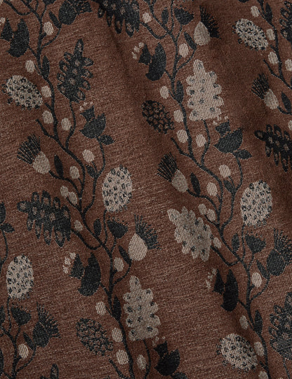 Vini Botanical Jacquard Fabric by Sarah Sherman Samuel