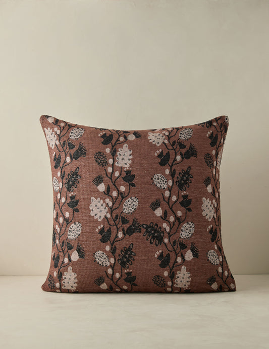 Vini Botanical Jacquard Pillow by Sarah Sherman Samuel
