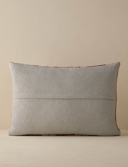 Vintage Lumbar Pillow No. 298, 16" x 24"