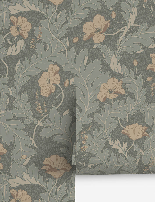 Scalamandre Charlotta Wallpaper by Sandberg