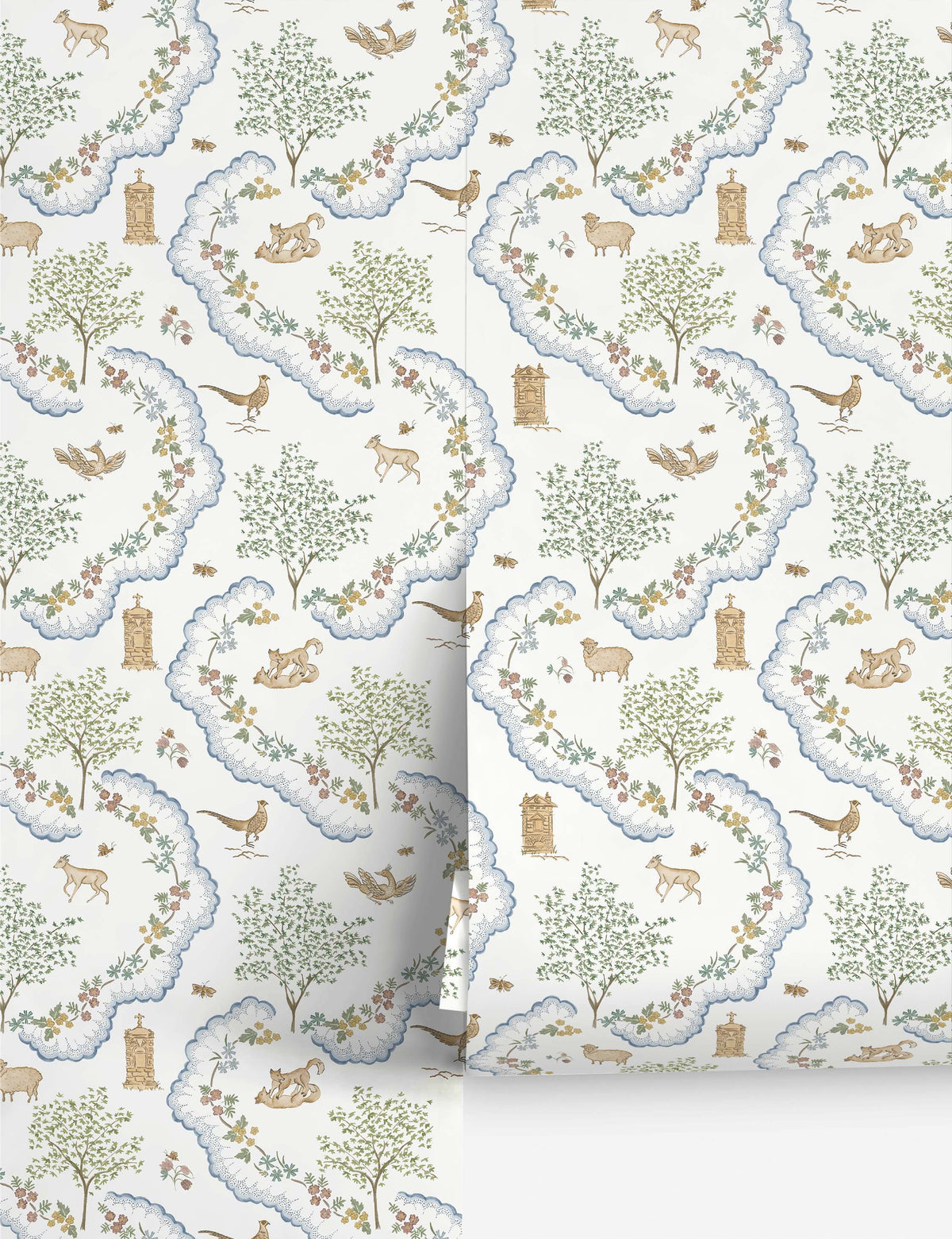 Wildflower Meadow Wallpaper by Sanderson