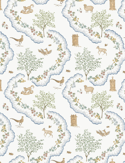 Wildflower Meadow Wallpaper by Sanderson