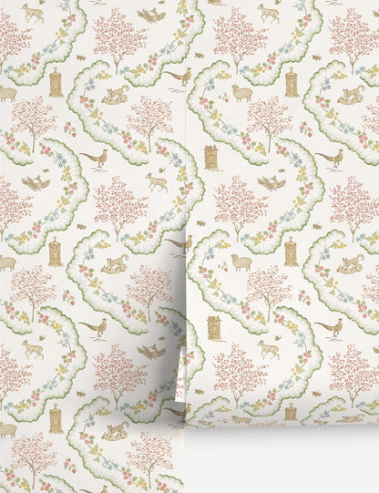 Wildflower Meadow Wallpaper by Sanderson