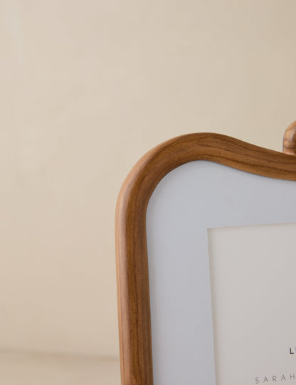 Looped Wood Picture Frame by Sarah Sherman Samuel