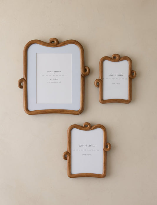 Looped Wood Picture Frame by Sarah Sherman Samuel