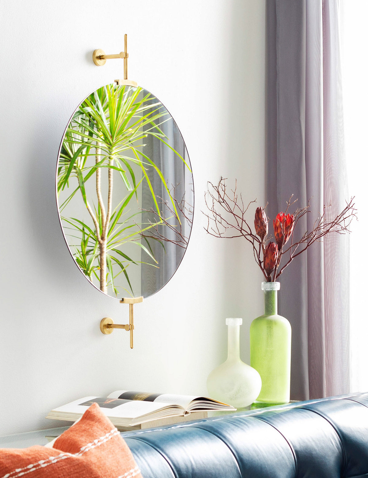 Melle Round Mirror