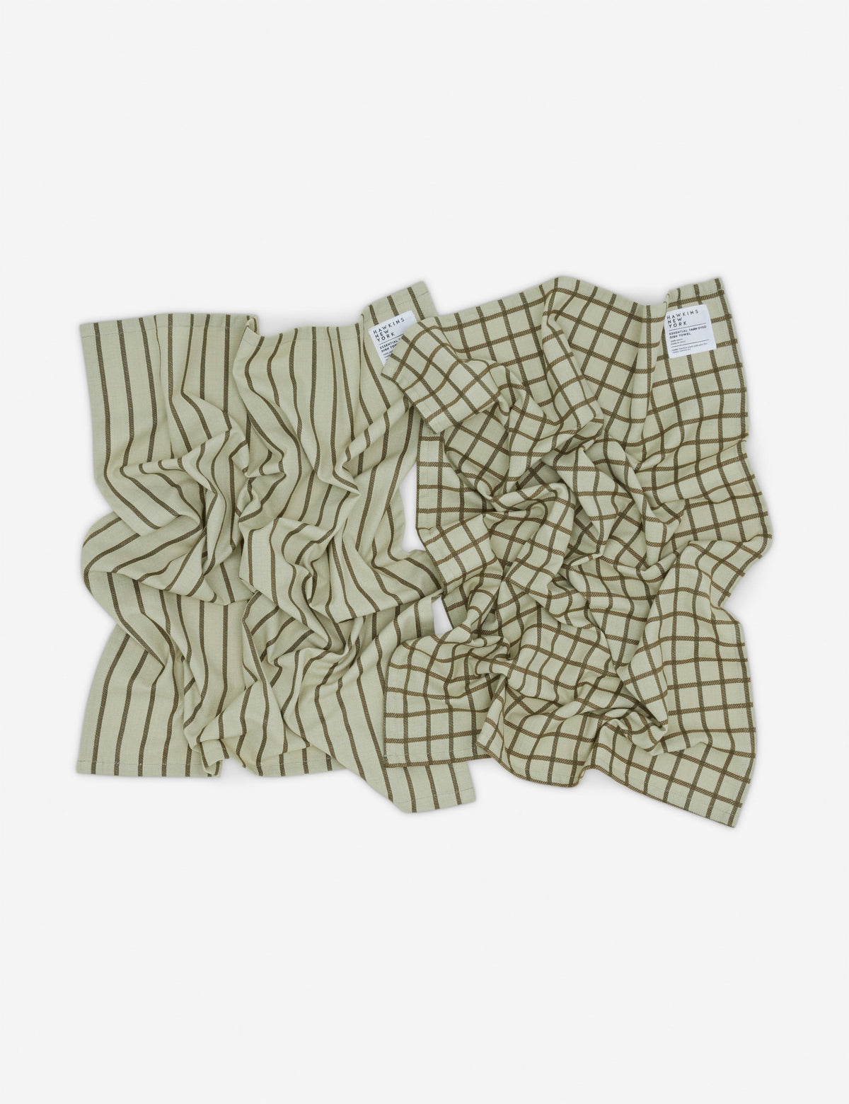 Essential Yarn Dyed Dish Towel (Set of 2) by Hawkins New York