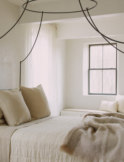 Simple Linen Quilt by Hawkins New York