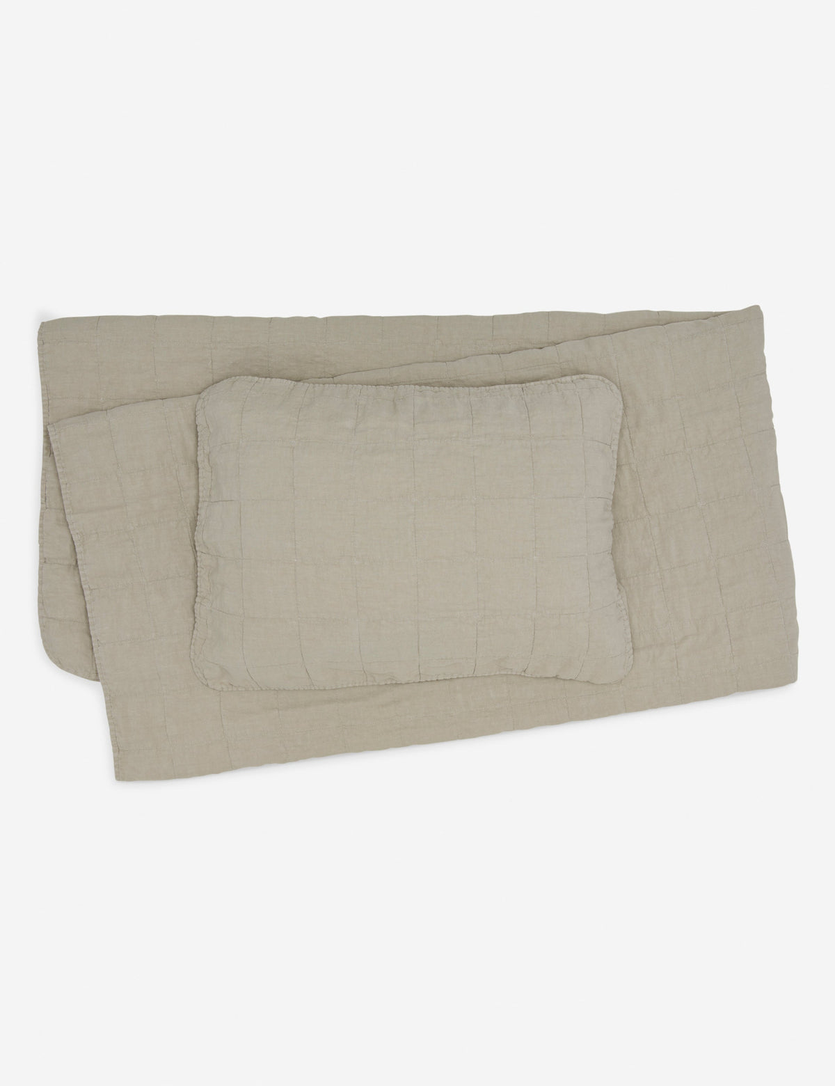 Simple Linen Quilt by Hawkins New York