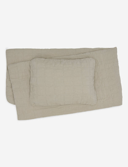 Simple Linen Quilt by Hawkins New York