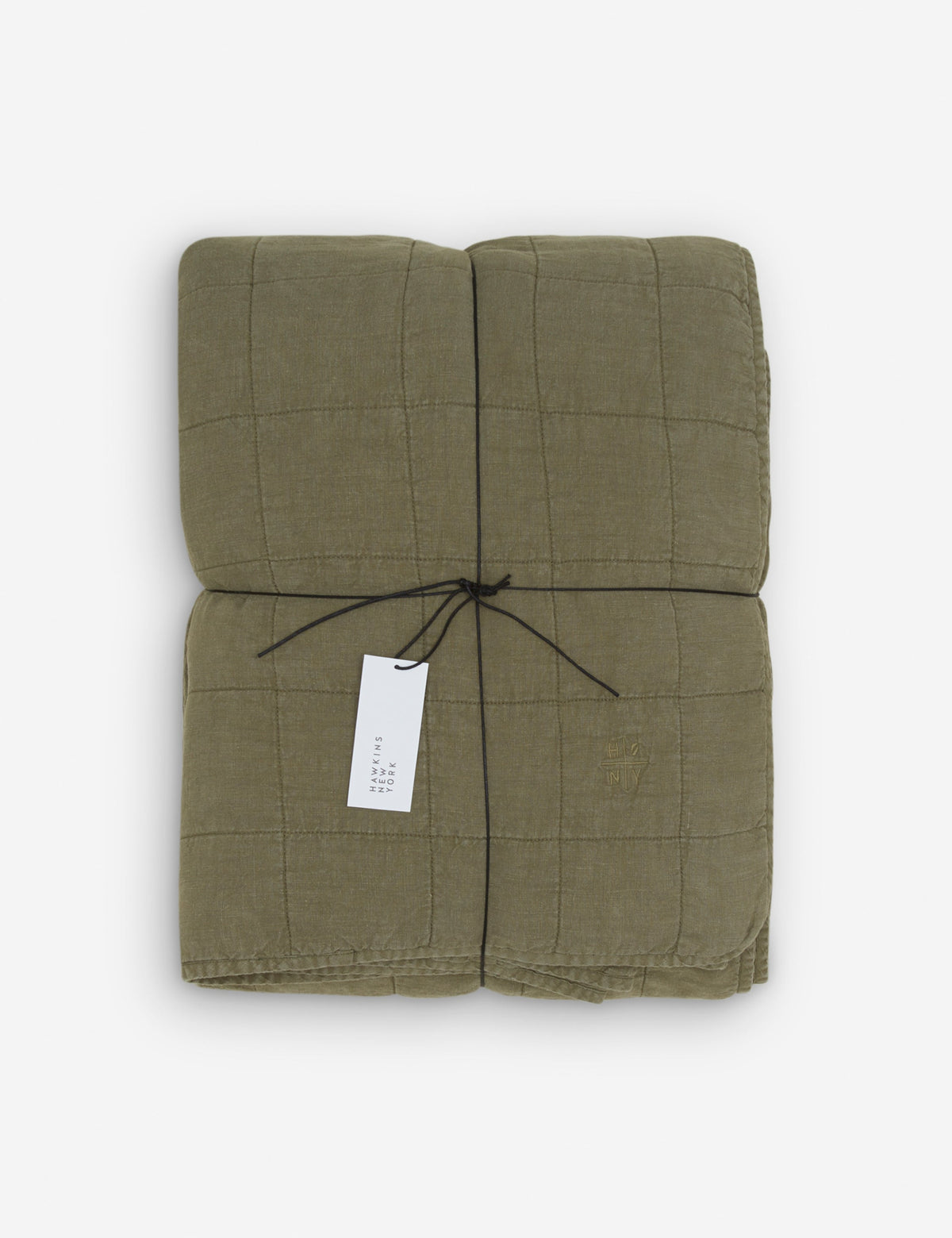 Simple Linen Quilt by Hawkins New York