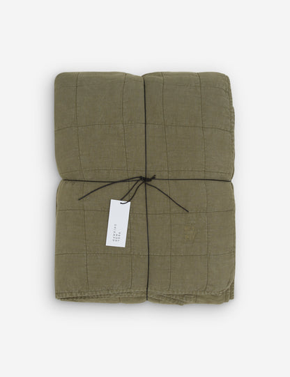 Simple Linen Quilt by Hawkins New York