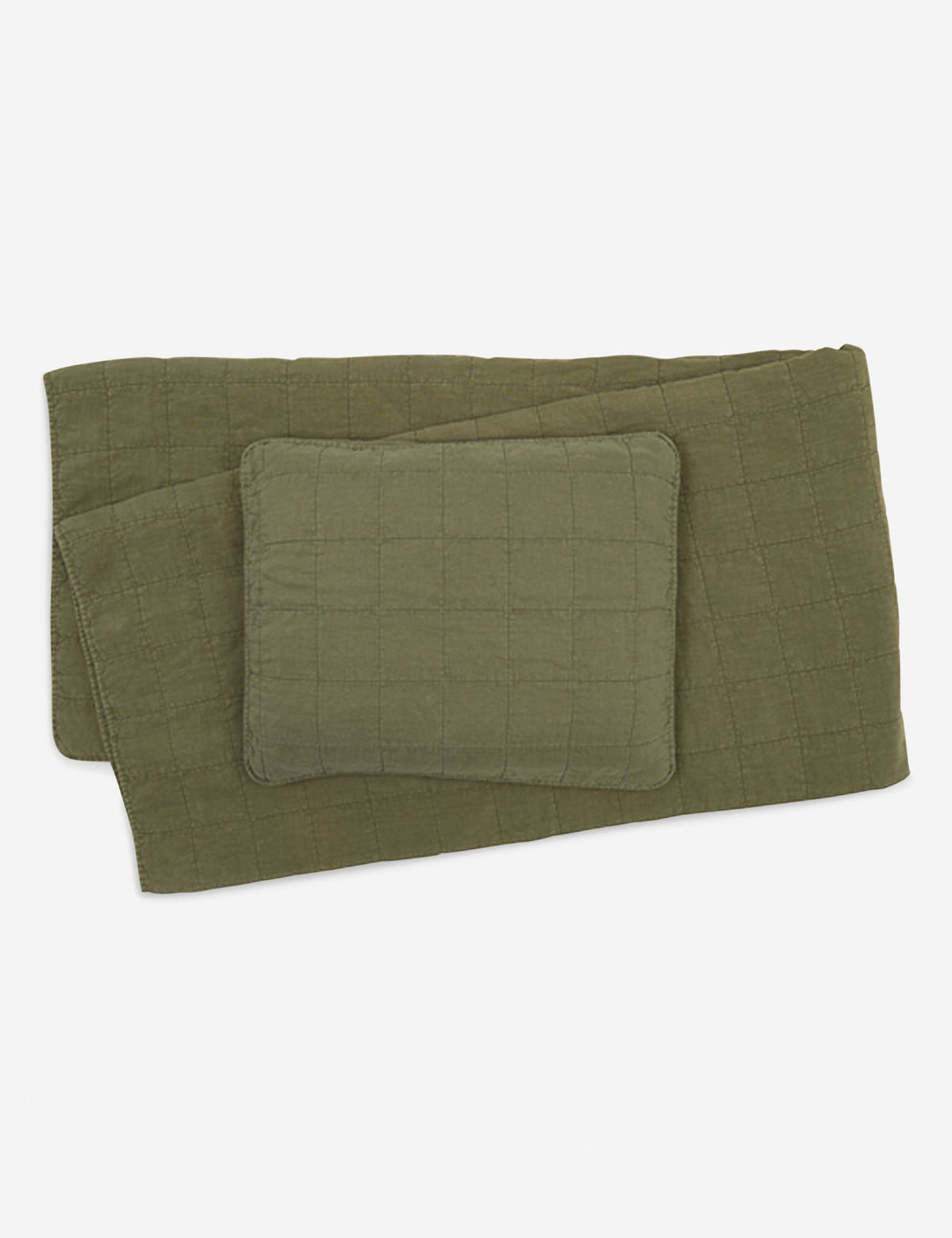 Simple Linen Quilt by Hawkins New York