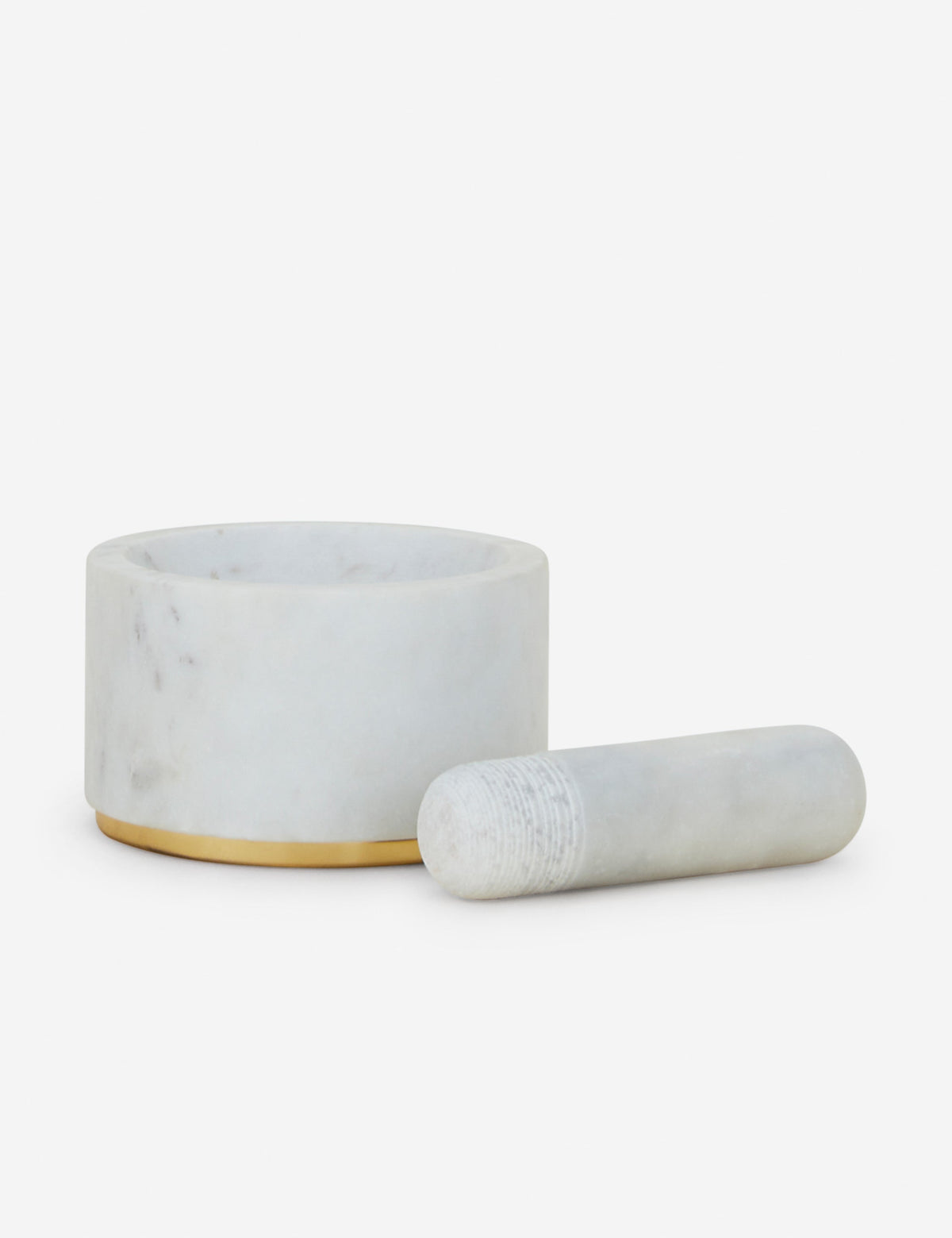 Simple Marble Mortar + Pestle by Hawkins New York