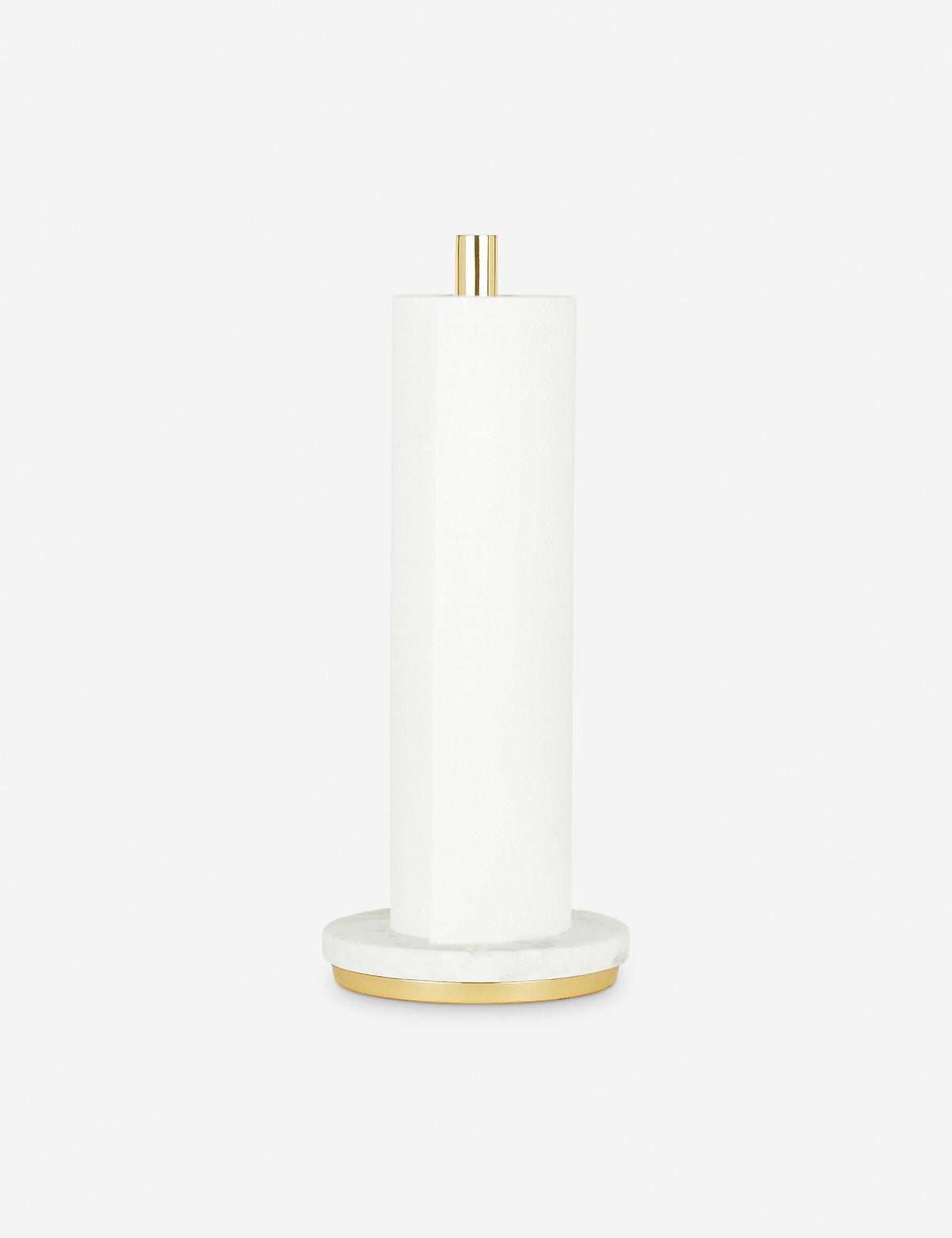 Simple Marble Paper Towel Holder by Hawkins New York