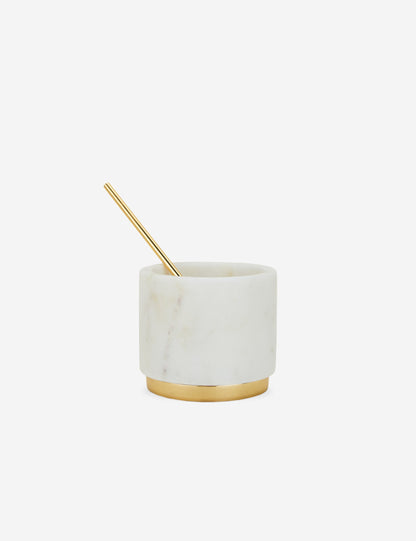 Simple Marble Pinch Pot by Hawkins New York