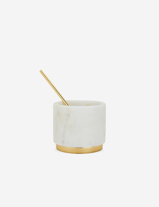 Simple Marble Pinch Pot by Hawkins New York