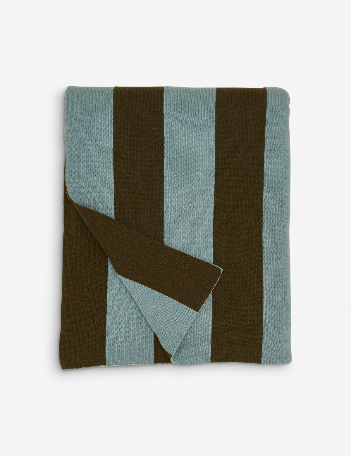 Simple Striped Wool Throw by Hawkins New York