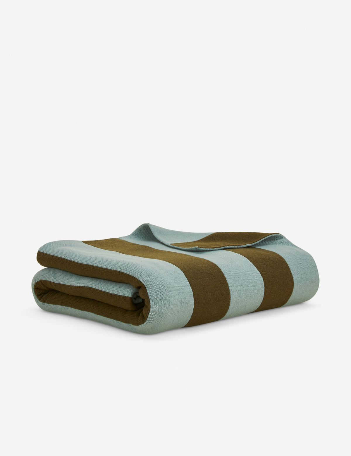 Simple Striped Wool Throw by Hawkins New York