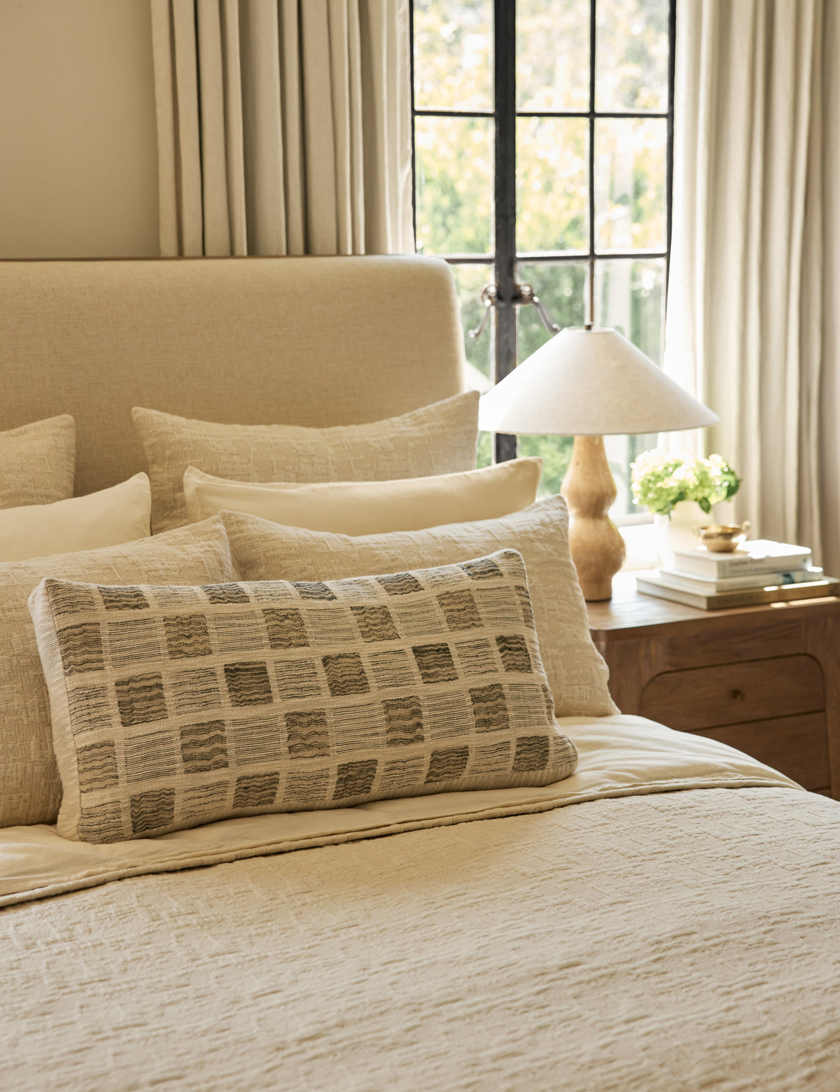 Muro Cotton Coverlet by DISC Interiors