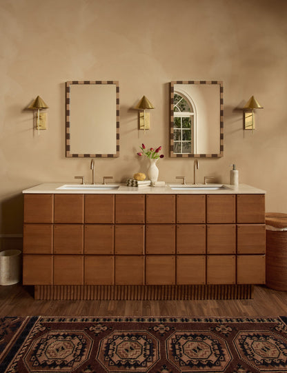Open Box: Lee Bath Vanity, Russet 72" Double by Sarah Sherman Samuel