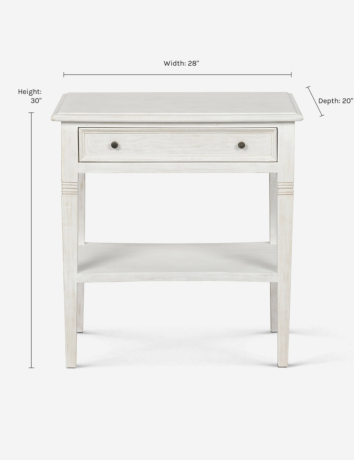 Luna 1 Drawer Nightstand