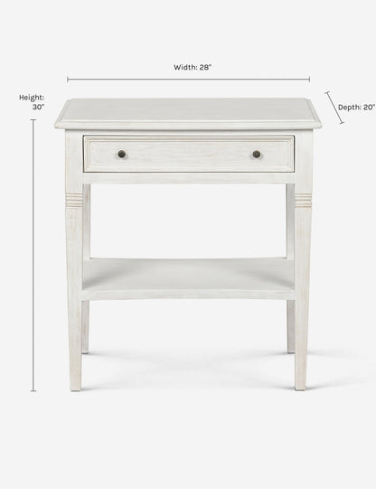 Luna 1 Drawer Nightstand