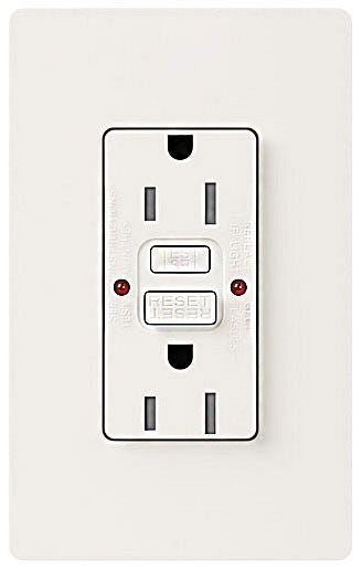 CA 15A GFCI SELF TESTING RECEPTACLE WH