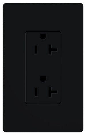 20A SATIN COLOR RECEPTACLE MIDNIGHT