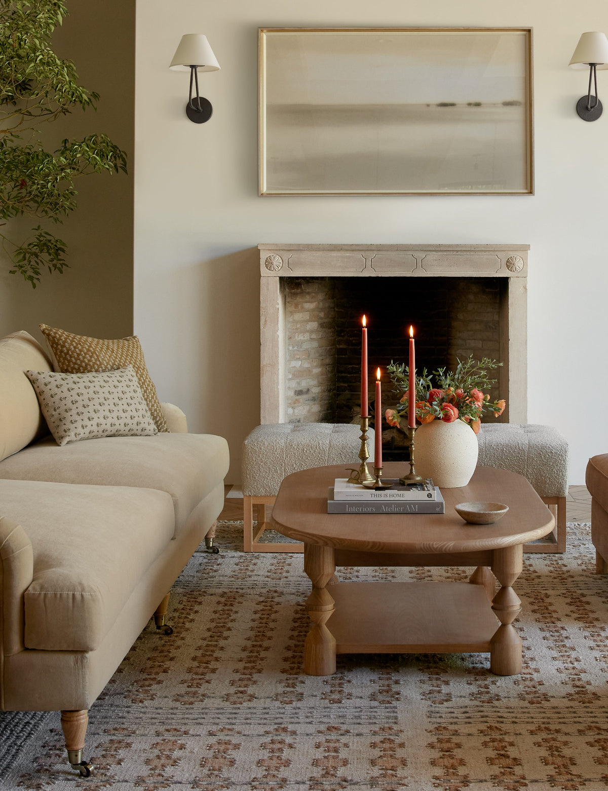 Topia Oval Coffee Table by Ginny Macdonald