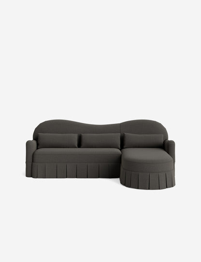 Middleton Skirted Chaise Sectional Sofa by Ginny Macdonald