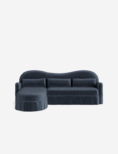 Middleton Skirted Chaise Sectional Sofa by Ginny Macdonald